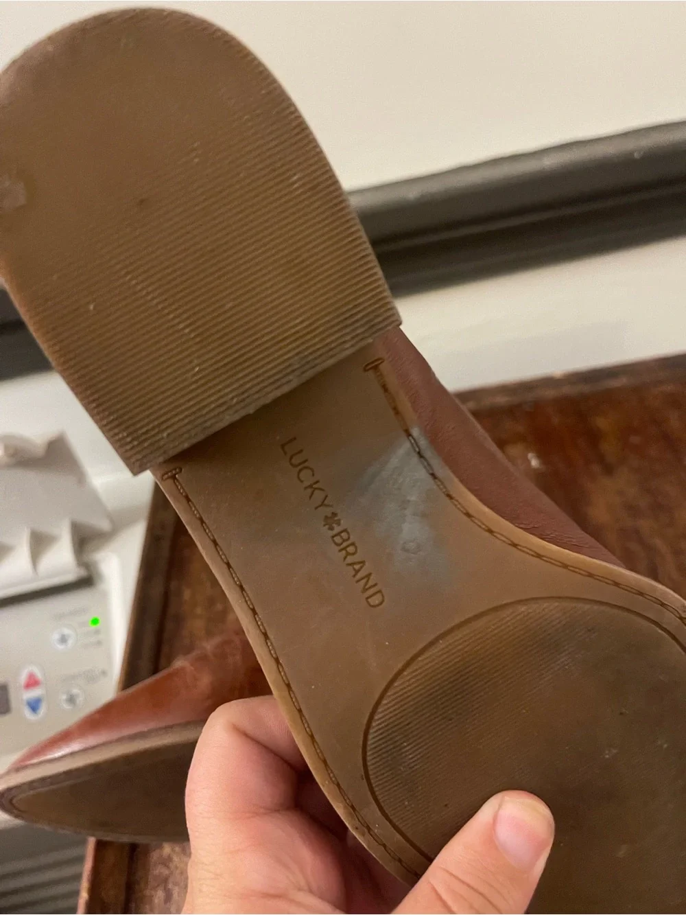 Lucky Brand brown leather